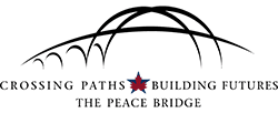 Peace Bridge Logo Crossing Paths Building Futures