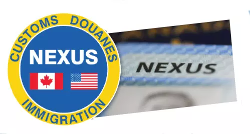 CUSTOMS DOUANES IMMIGRATION NEXUS Graphic